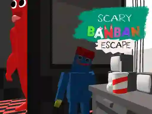Scary BanBan Escape — безкоштовна онлайн гра