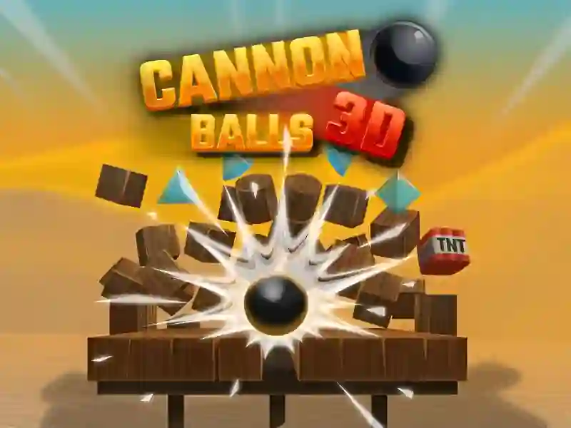 Cannon Balls 3D — безкоштовна онлайн гра