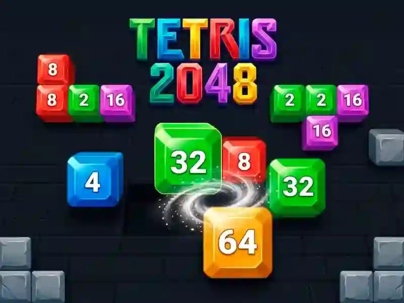 Tetris 2048 — безкоштовна онлайн гра