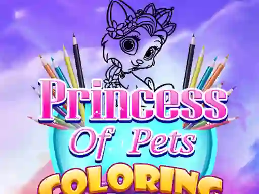 Princess Of Pets Coloring — безкоштовна онлайн гра