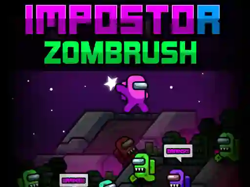 Impostor Zombrush — безкоштовна онлайн гра