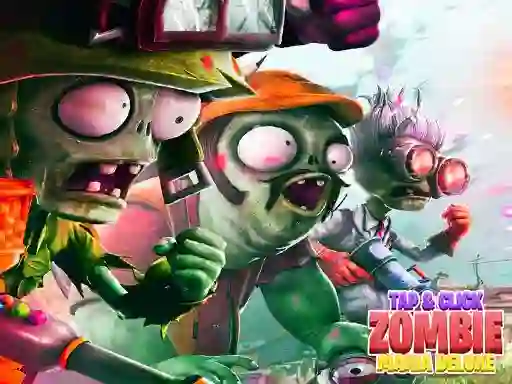 Tap & Click Zombie Mania Deluxe — безкоштовна онлайн гра