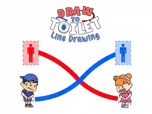 Draw To Toilet Line Drawing — безкоштовна онлайн гра