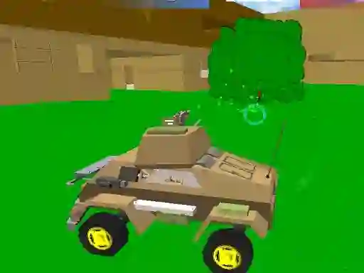 Blocky Wars 3d Toonfare — безкоштовна онлайн гра