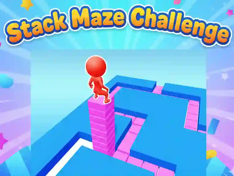 Stack Maze Challenge — безкоштовна онлайн гра