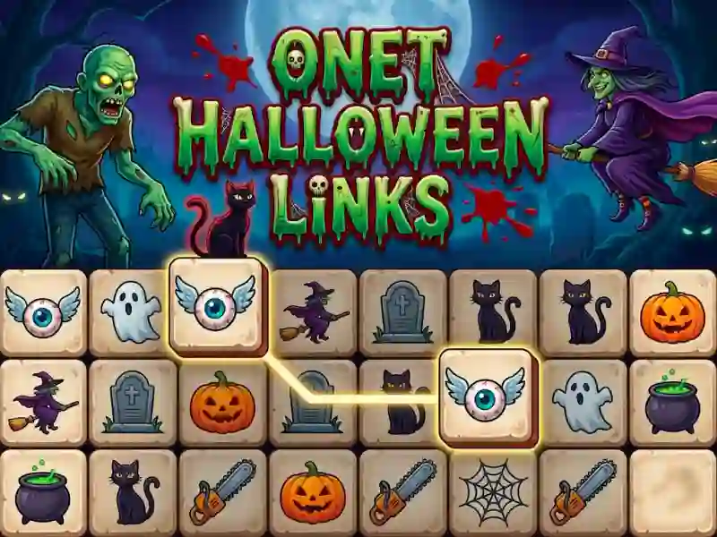 ONet Halloween Links — безкоштовна онлайн гра