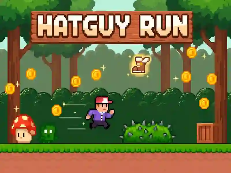 Hatguy Run — безкоштовна онлайн гра