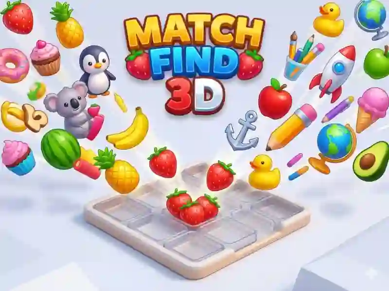 Match Find 3D — безкоштовна онлайн гра
