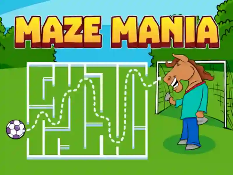 Maze Mania — безкоштовна онлайн гра