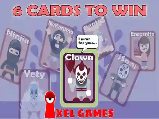 6 Cards To Win — безкоштовна онлайн гра