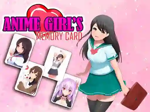 Anime Girls Memory Card — безкоштовна онлайн гра