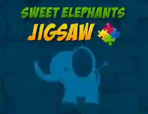 Sweet Elephants Jigsaw — безкоштовна онлайн гра