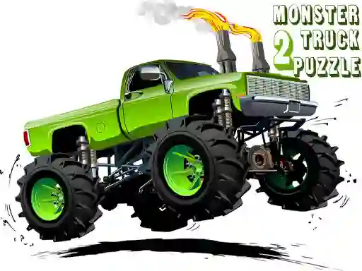 Monster Truck Puzzle 2 — безкоштовна онлайн гра