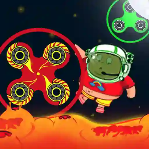 Spinner Astro the Floor is Lava — безкоштовна онлайн гра