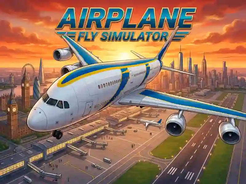 Airplane Fly Simulator — безкоштовна онлайн гра