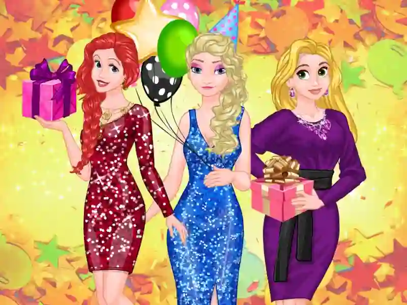 Frosty Princess Party Surprise — безкоштовна онлайн гра