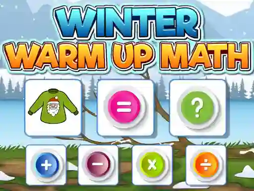 Winter Warm Up Math — безкоштовна онлайн гра