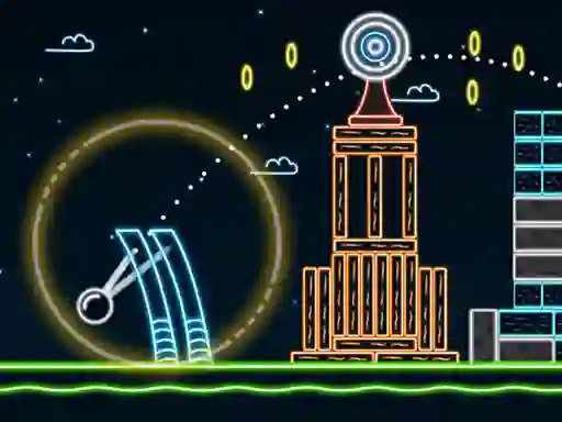Neon Catapult — безкоштовна онлайн гра