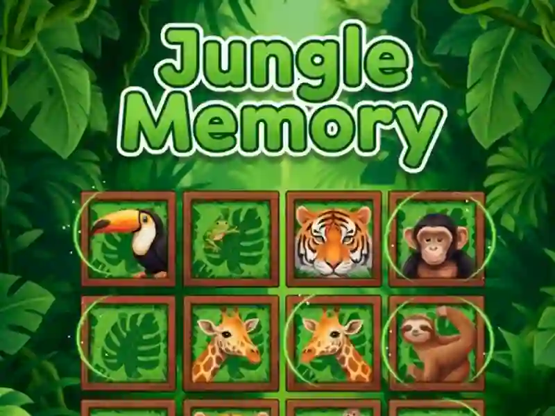Jungle Memory — безкоштовна онлайн гра