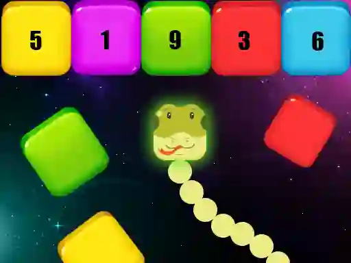 Snake Blocks and Numbers — безкоштовна онлайн гра