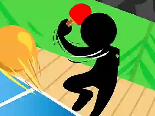 Stickman Ping Pong — безкоштовна онлайн гра