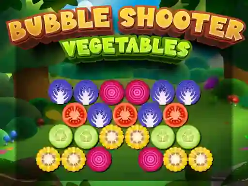 Bubble Shooter Vegetables — безкоштовна онлайн гра