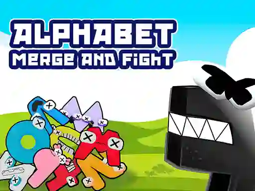 Alphabet Merge And Fight — безкоштовна онлайн гра