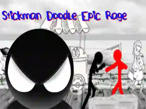 Stickman Doodle Epic Rage — безкоштовна онлайн гра