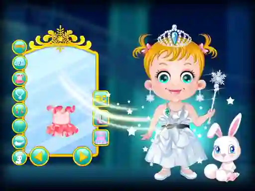 Baby Hazel Ice Princess Dressup — безкоштовна онлайн гра
