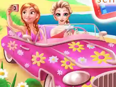 Princesses Road Trip Fun — безкоштовна онлайн гра