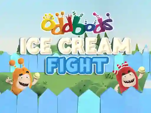 Oddbods Ice Cream Fight — безкоштовна онлайн гра