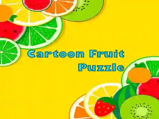Cartoon Fruit Puzzle — безкоштовна онлайн гра