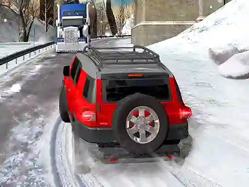 Heavy Jeep Winter Driving — безкоштовна онлайн гра