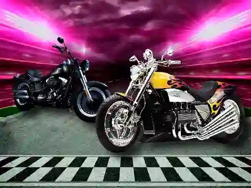 Motorbike Puzzle Challenge — безкоштовна онлайн гра