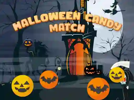 Halloween Candy Match — безкоштовна онлайн гра
