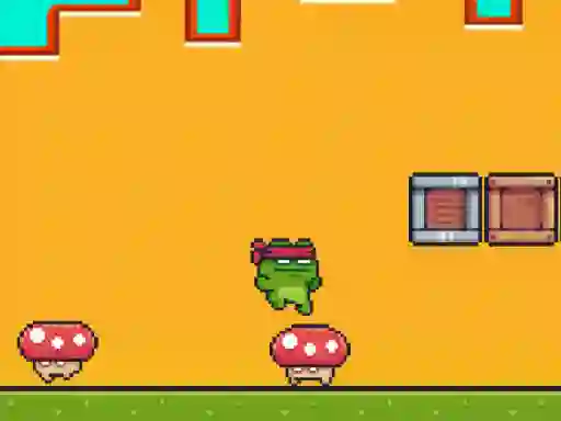 Ninja Frog Adventure — безкоштовна онлайн гра