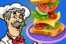 Sandwich Baker — безкоштовна онлайн гра