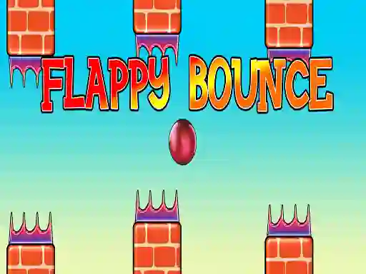 Flappy Bounce — безкоштовна онлайн гра