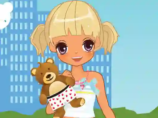 Little Girl Dress Up — безкоштовна онлайн гра