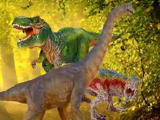 World Of Dinosaurs Jigsaw — безкоштовна онлайн гра