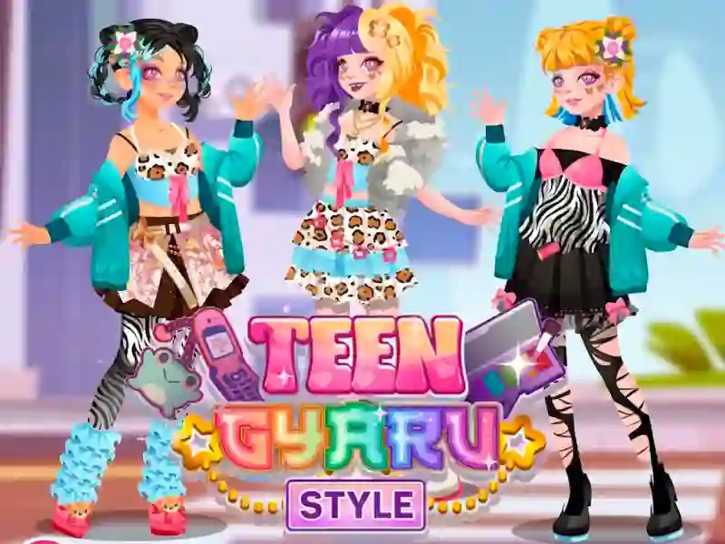 Teen Gyaru Style — безкоштовна онлайн гра