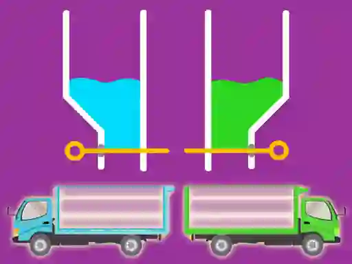 Color Water Trucks — безкоштовна онлайн гра