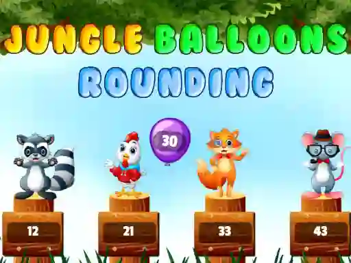 Jungle balloons rounding — безкоштовна онлайн гра