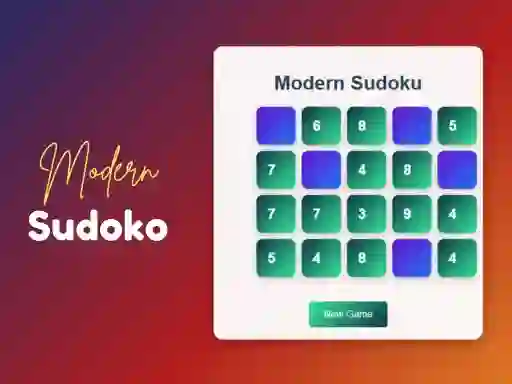 Modern Sudoku — безкоштовна онлайн гра