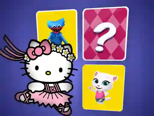 Hello Kitty Memory Card Match — безкоштовна онлайн гра