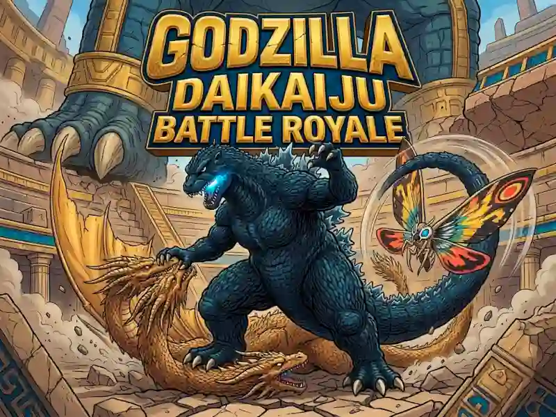 Godzilla Daikaiju Battle Royale — безкоштовна онлайн гра