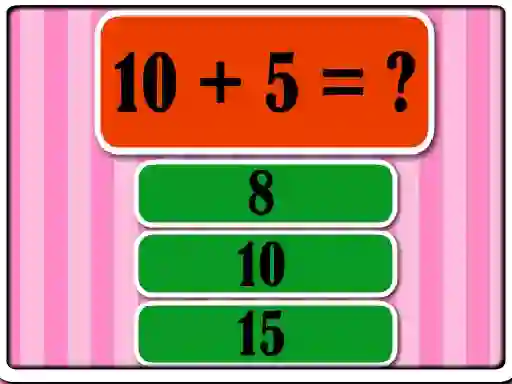 Math Test Challenge — безкоштовна онлайн гра