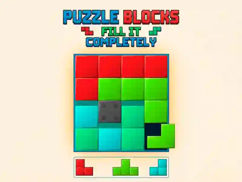Puzzle Blocks: Fill It Completely — безкоштовна онлайн гра