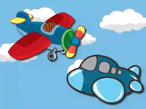 Airplanes Coloring Pages — безкоштовна онлайн гра