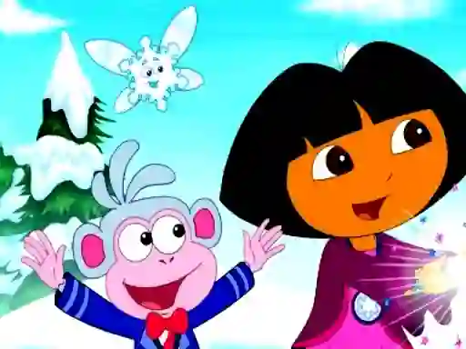 Dora Find 5 Differences — безкоштовна онлайн гра